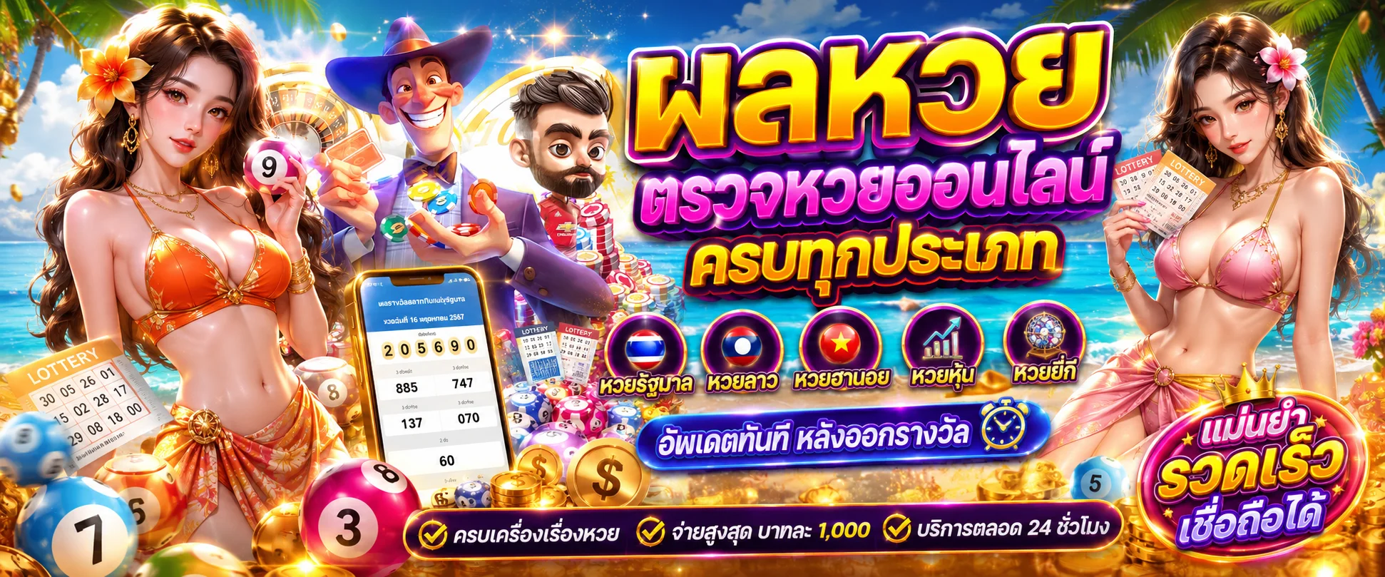 หน้าผลหวยและงวดล่าสุดบน WS588 588ws หวย